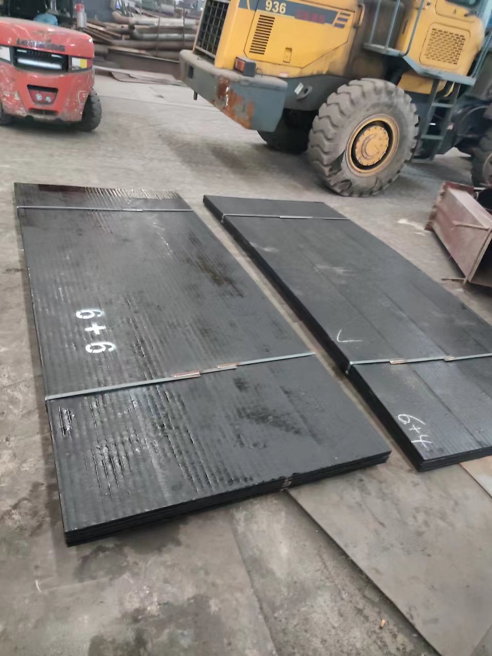 山东高铬合金耐磨板6+6